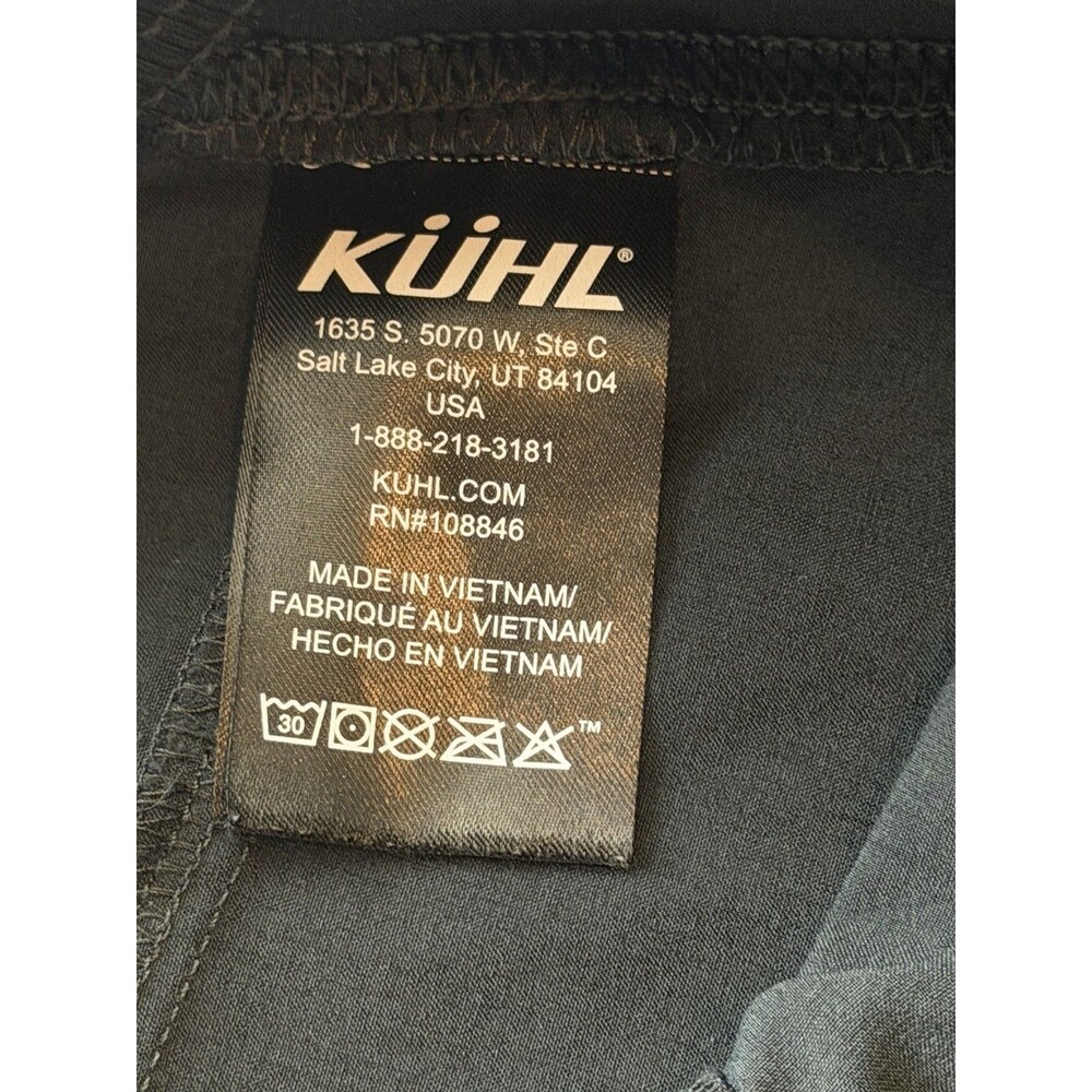Kuhl Freeflex Zip-Off Pants Womens S Black Convertible Hiking Cargo Shorts - Picture 15 of 15